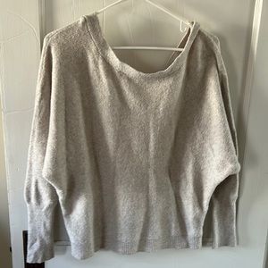 Light soft sweater- reversible. Size S